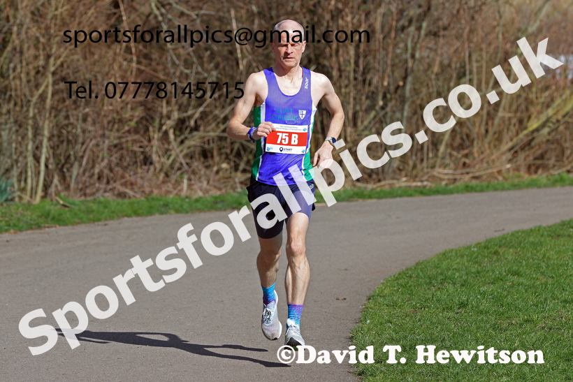 Masters Men Over-50s, 2026 NECAA Royal Signals Road Relays, Hetton Lyons Country Park, Hetton le Hole. Photo: David T. Hewitson/Sports for All Pics